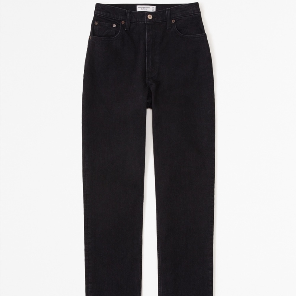 Abercrombie Curve Love Jeans Black